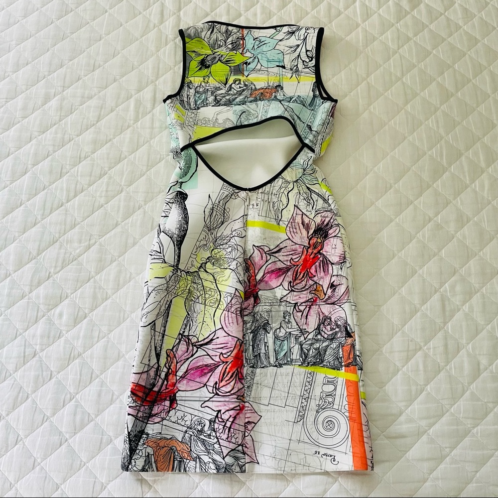 Clover Canyon Floral Line Drawing Dress View 6